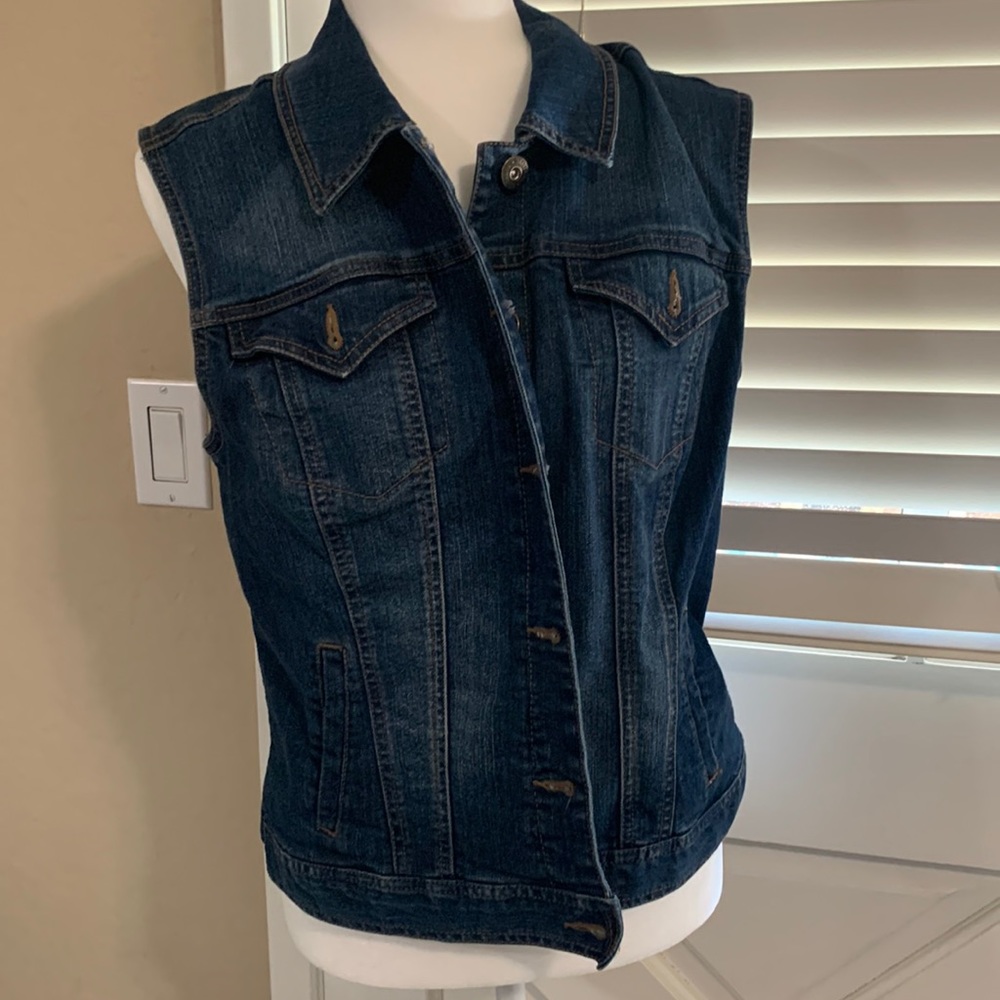 Denim vest